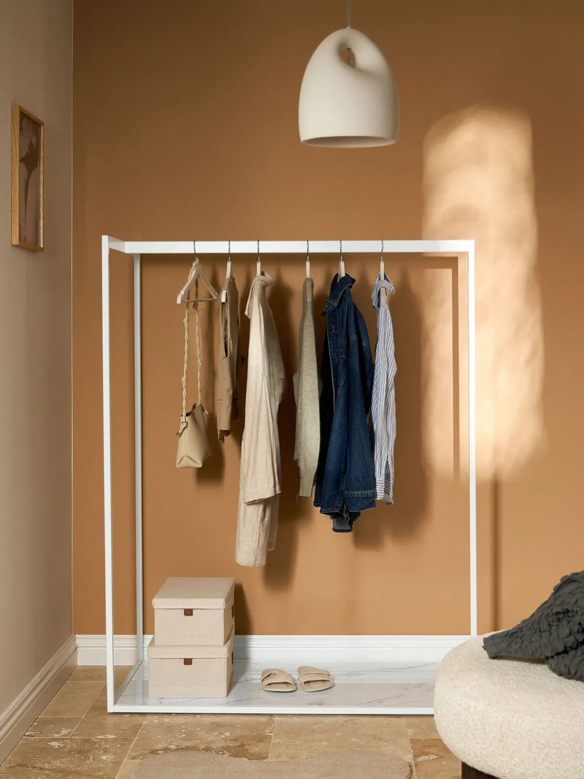 Discount Perchero en look mármol Pacey Percheros De Pie|Percheros De Pie