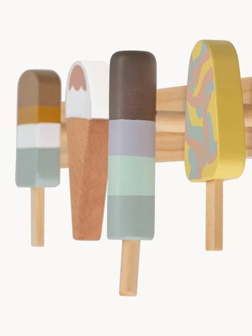 Decoración Infantil|Colgadores Y Estantes De Pared>Bloomingville Mini Perchero infantil de pared Ice Creams