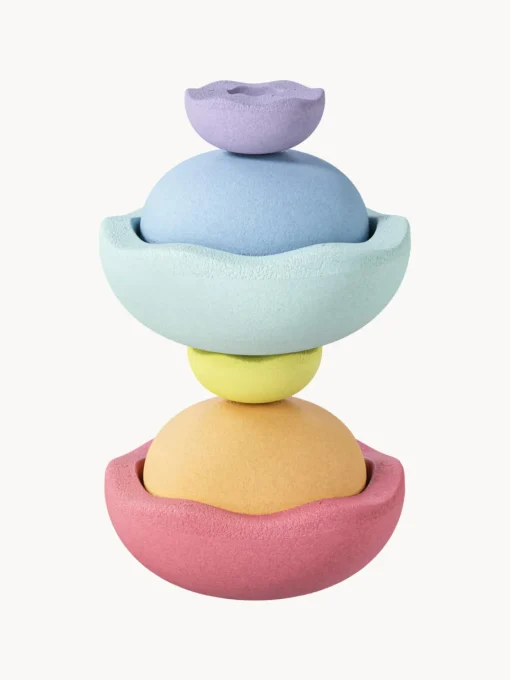 Juguetes A Partir De 1 Año|Decoración Infantil>Stapelstein Piedras apilables Inside, 6 uds. Multicolor en tonos pastel