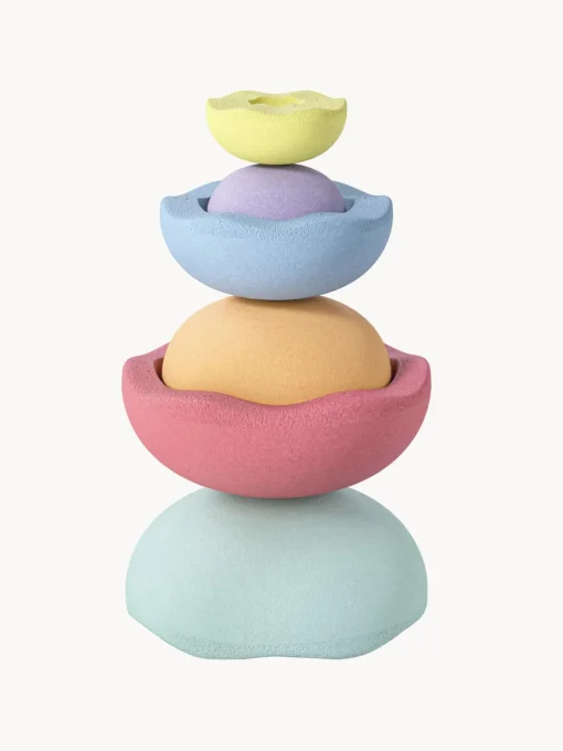 Juguetes A Partir De 1 Año|Decoración Infantil>Stapelstein Piedras apilables Inside, 6 uds. Multicolor en tonos pastel