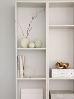 Figuras Decorativas|Jarrones>Cooee Design Pieza decorativa artesanal Knot, 9 cm Dorado brillante