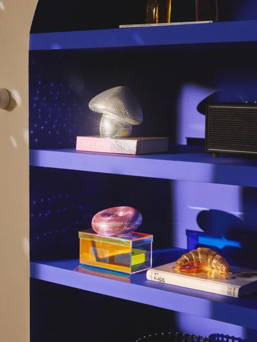 Jarrones|Figuras Decorativas>Westwing Collection Pieza decorativa brillante Disco Mushroom
