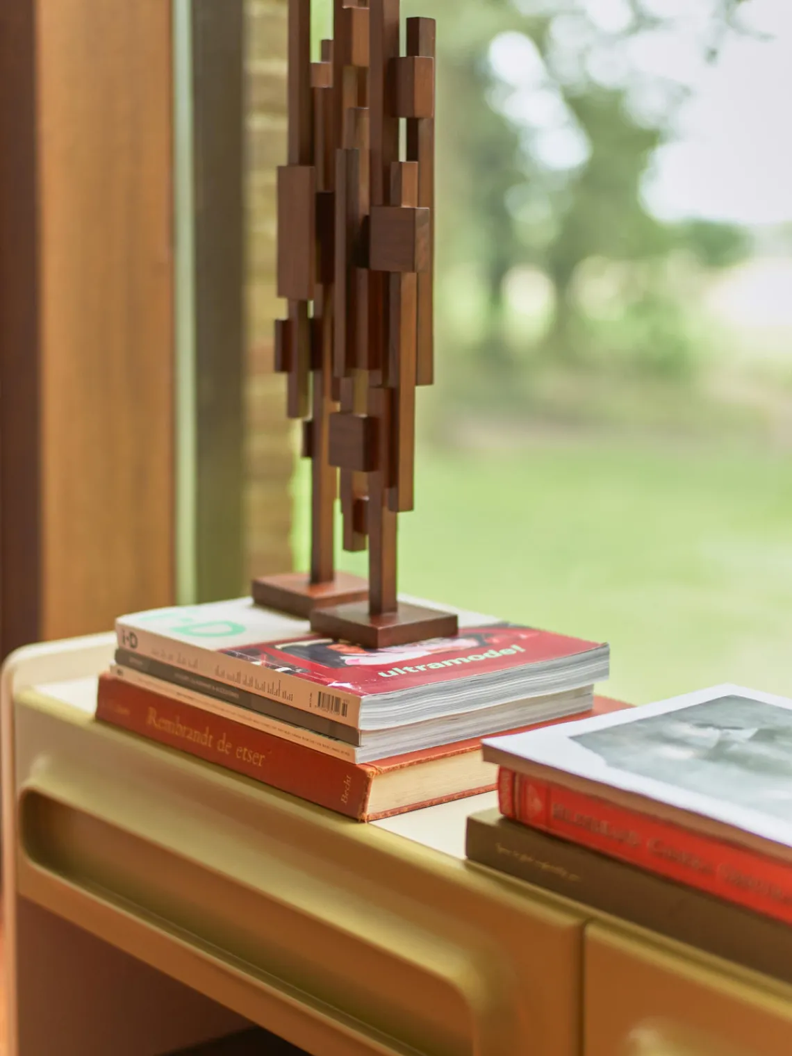 Figuras Decorativas|Decoración>HKLIVING Pieza decorativa de madera de teca Skyline