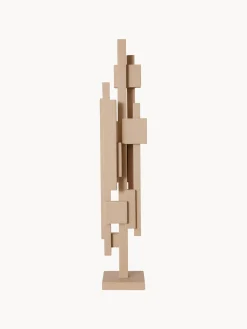 Figuras Decorativas|Jarrones>HKLIVING Pieza decorativa de madera de teca Skyline