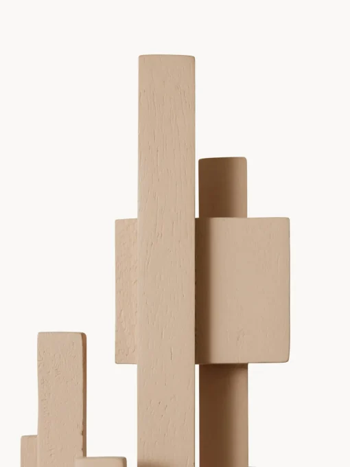 Figuras Decorativas|Jarrones>HKLIVING Pieza decorativa de madera de teca Skyline