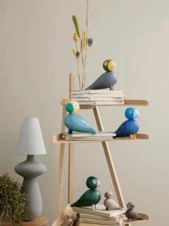 Hot Pieza decorativa de madera de haya Songbird Kay Figuras Decorativas|Jarrones