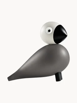Figuras Decorativas|Jarrones>KAY BOJESEN Pieza decorativa de madera de haya Songbird Ernst Tonos grises
