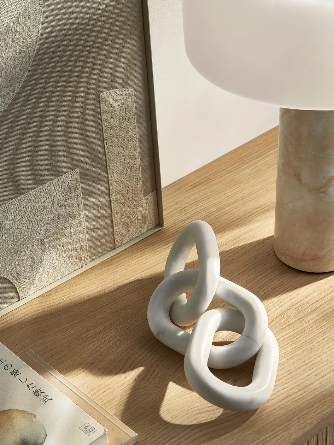 Outlet Pieza decorativa de mármol Milena Jarrones|Figuras Decorativas