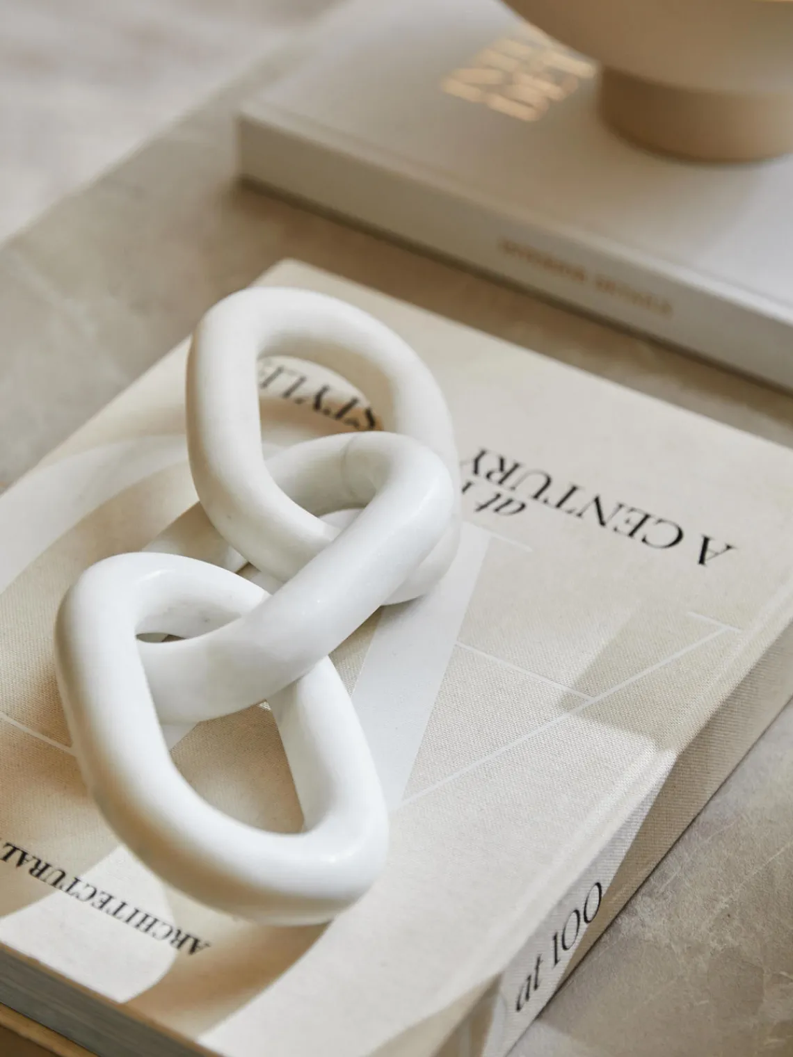 Outlet Pieza decorativa de mármol Milena Jarrones|Figuras Decorativas