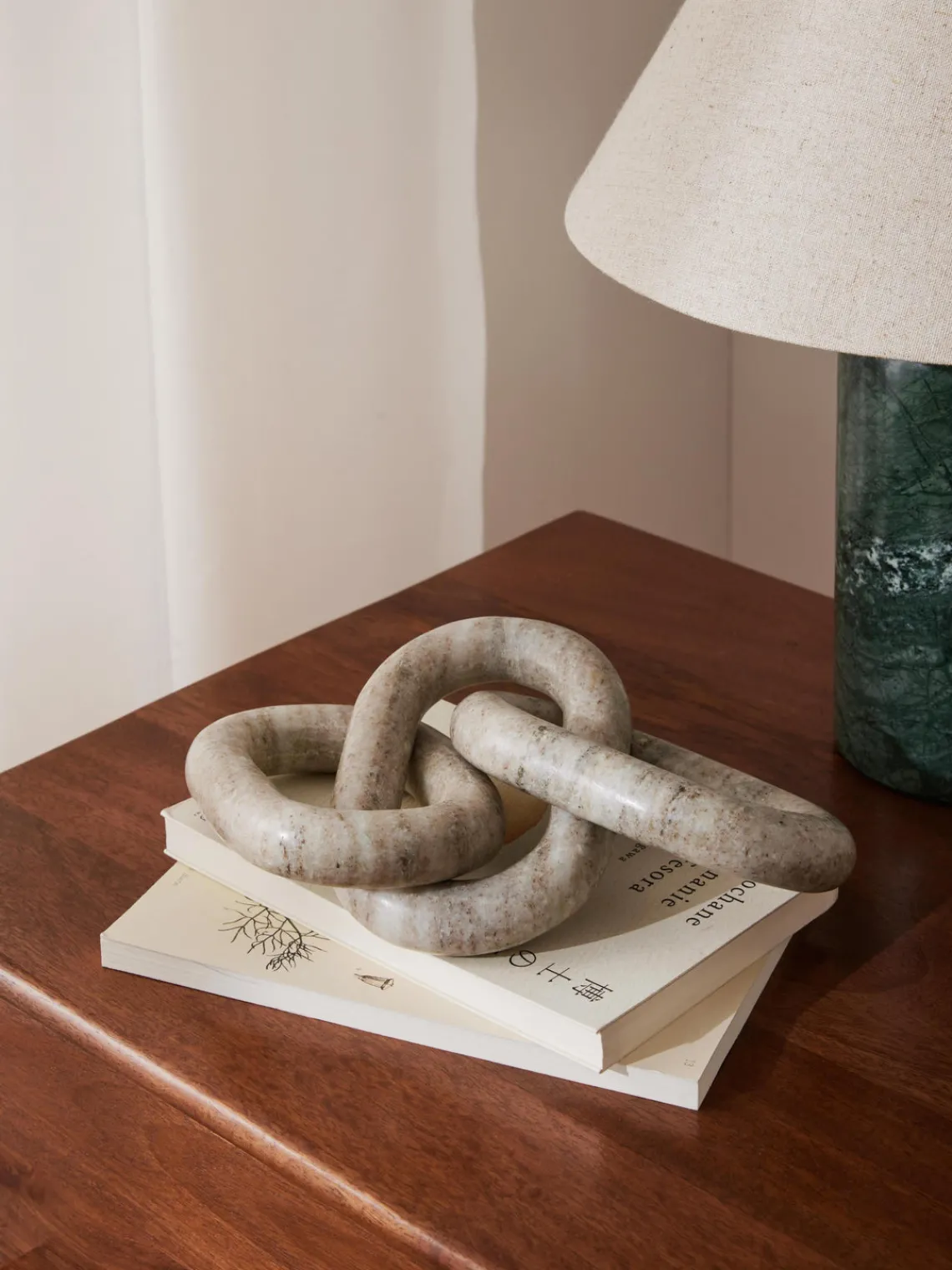 Outlet Pieza decorativa de mármol Milena Jarrones|Figuras Decorativas