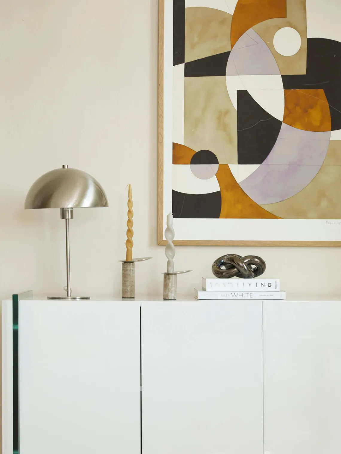 Figuras Decorativas|Jarrones>Cooee Design Pieza decorativa Knot, 9 cm Acabado plateado oscuro brillante