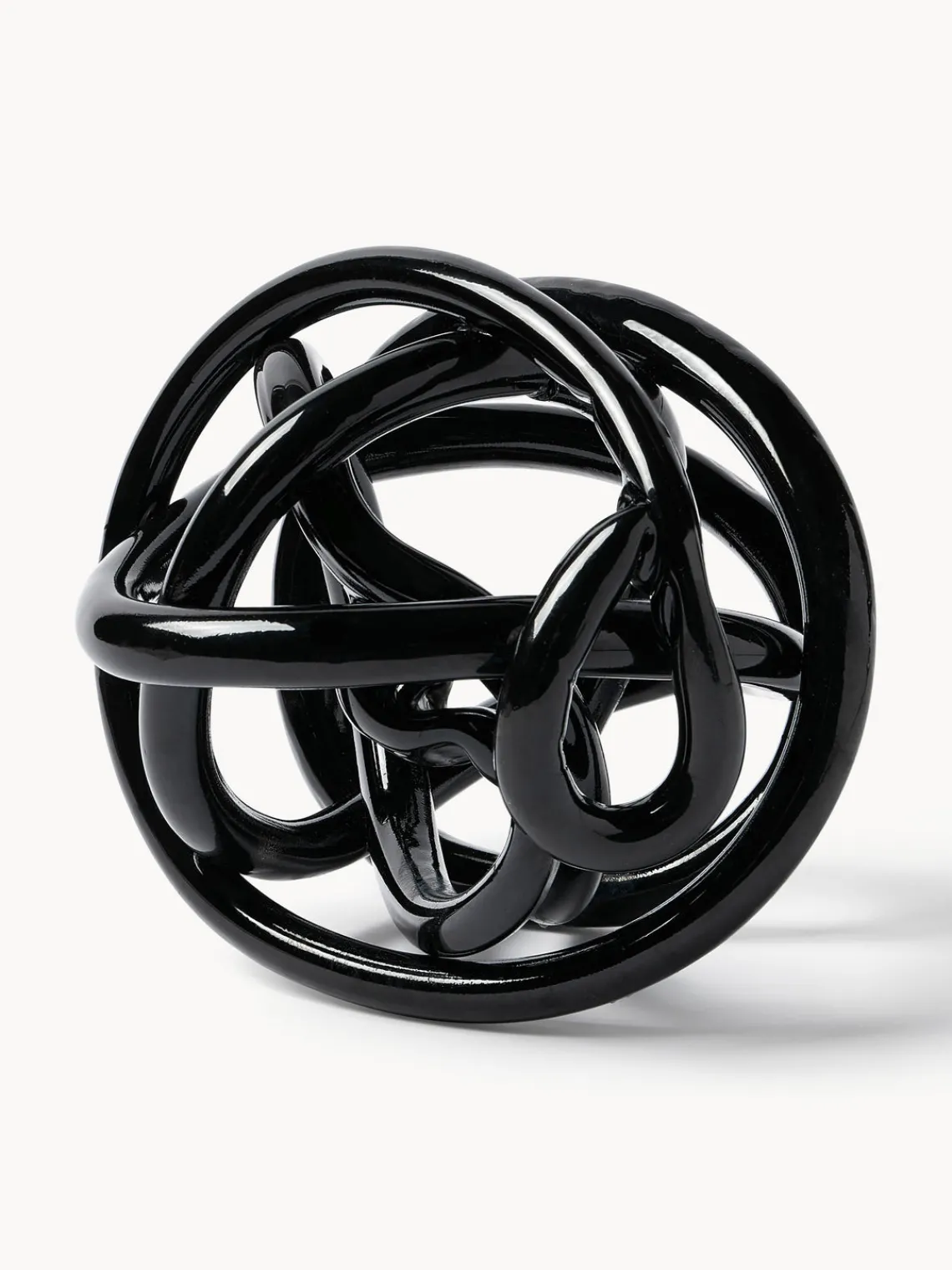 New Piezas decorativas de vidrio Nola, 2 uds. Figuras Decorativas|Jarrones