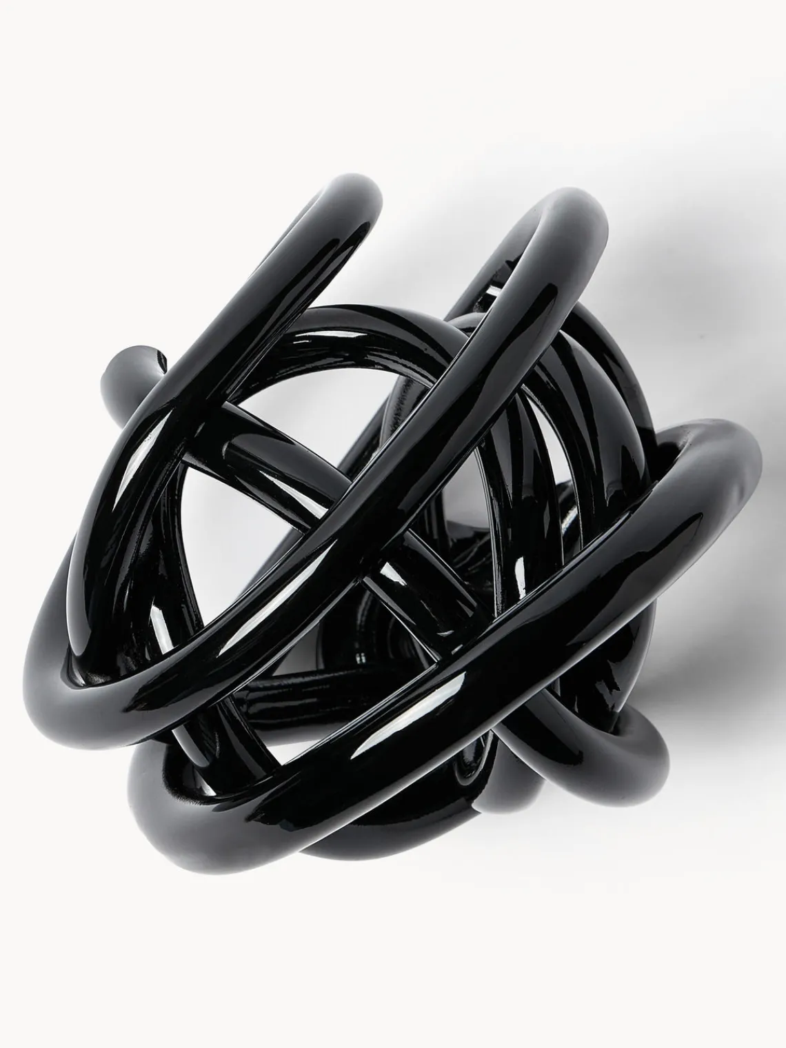 New Piezas decorativas de vidrio Nola, 2 uds. Figuras Decorativas|Jarrones