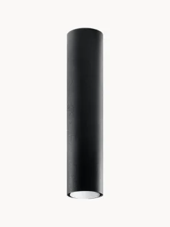 Plafones|Lámparas De Techo> Plafón Castro, 40 cm Negro mate