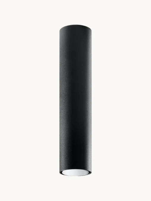 Plafones|Lámparas De Techo> Plafón Castro, 40 cm Negro mate