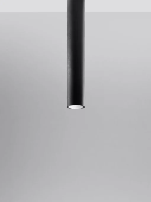 Plafones|Lámparas De Techo> Plafón Castro, 40 cm Negro mate