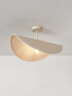 Plafones|Lámparas De Techo></noscript>Westwing Collection Plafón de diseño de lino Kenzie