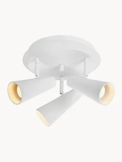 Plafones|Lámparas De Techo>Markslöjd Plafón de metal Crest Blanco