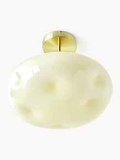 Plafones|Lámparas De Techo></noscript>Westwing Collection Plafón de vidrio opalino Josie