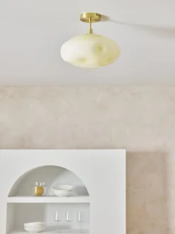 Plafones|Lámparas De Techo></noscript>Westwing Collection Plafón de vidrio opalino Josie