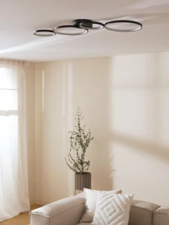 Plafones|Lámparas De Techo></noscript> Plafón grande LED Cirque