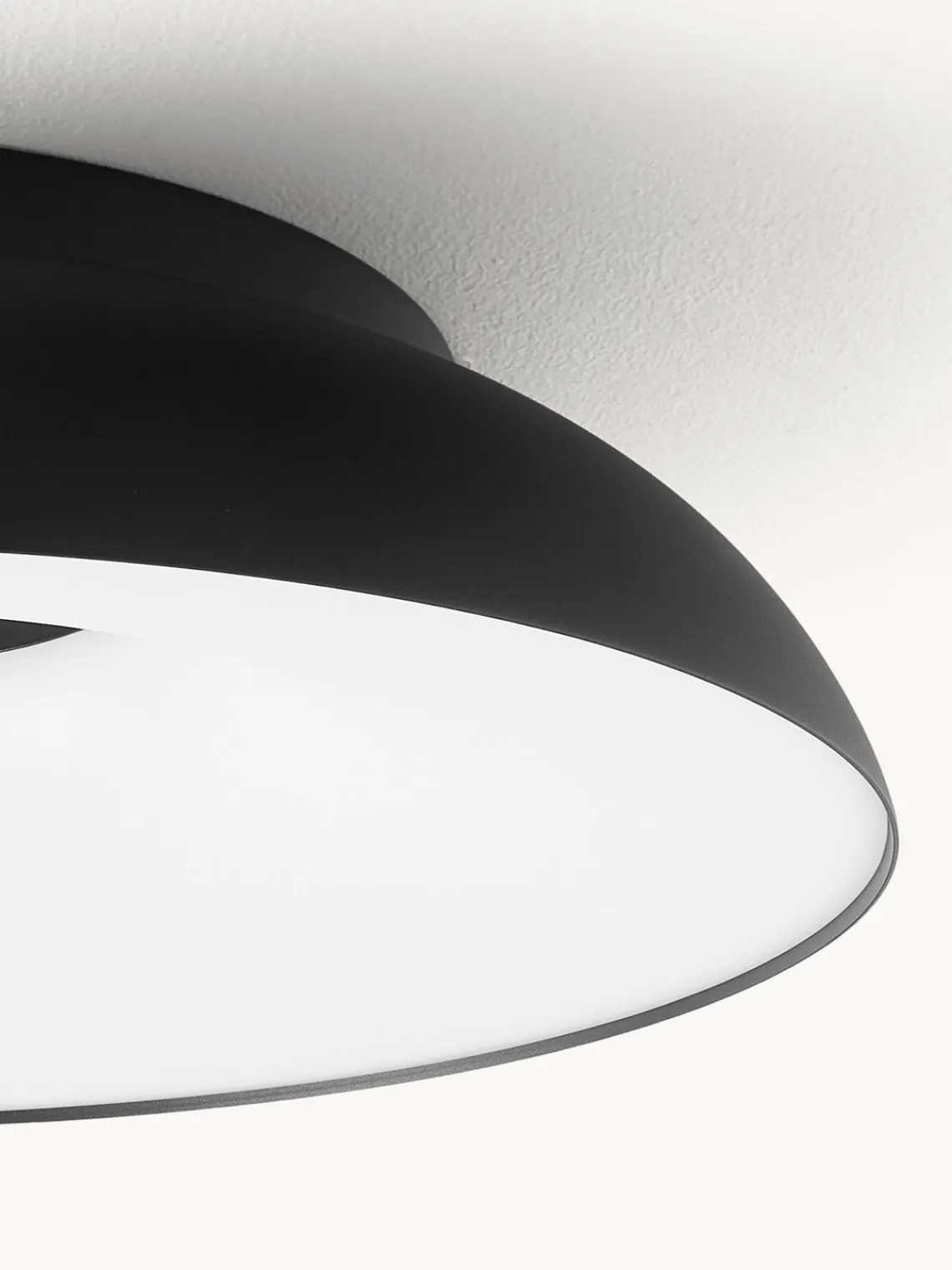 Plafones|Lámparas De Techo>Martinelli Luce Plafón grande LED r egulable Maggiolone Negro