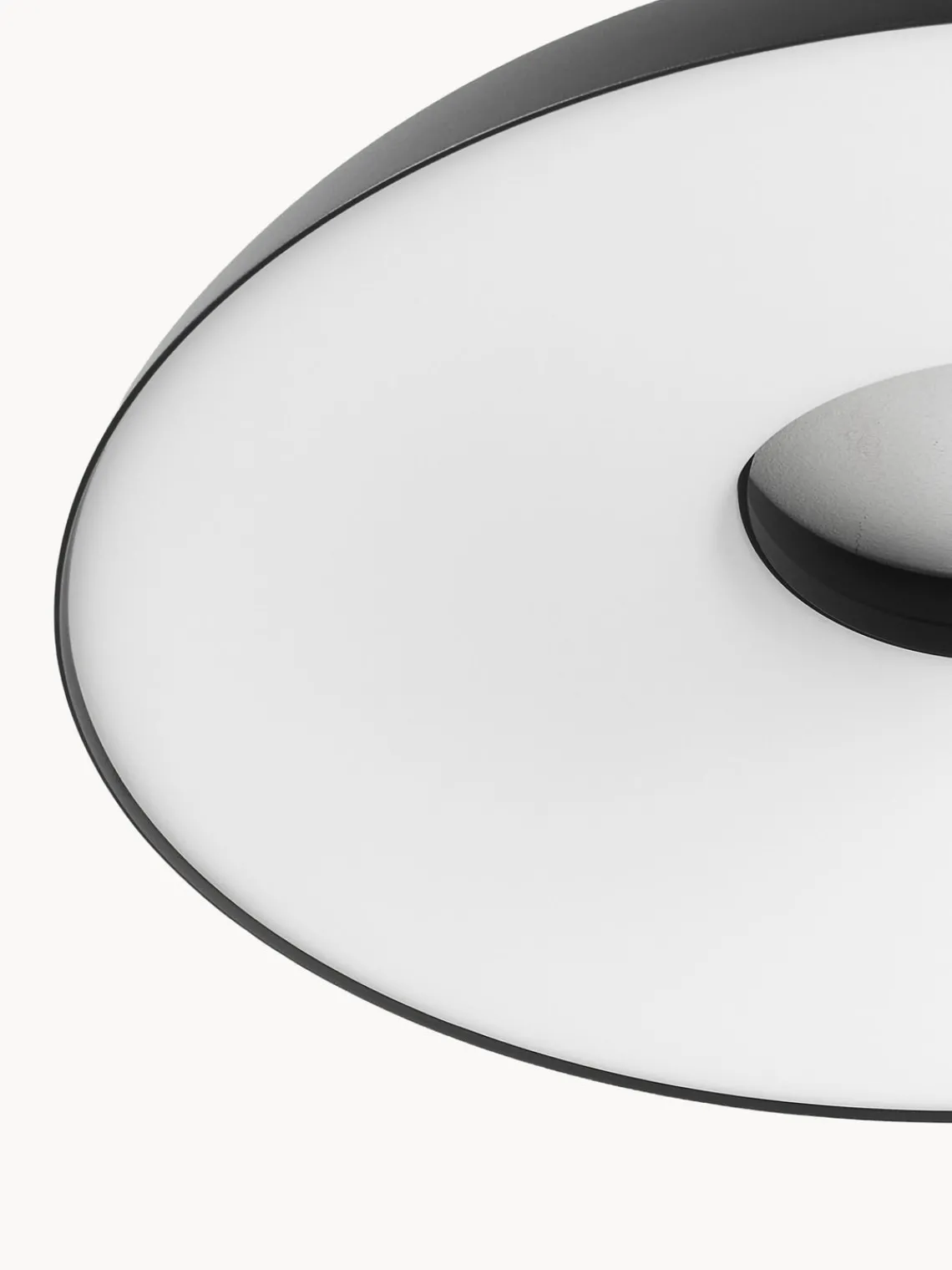 Plafones|Lámparas De Techo>Martinelli Luce Plafón grande LED r egulable Maggiolone Negro