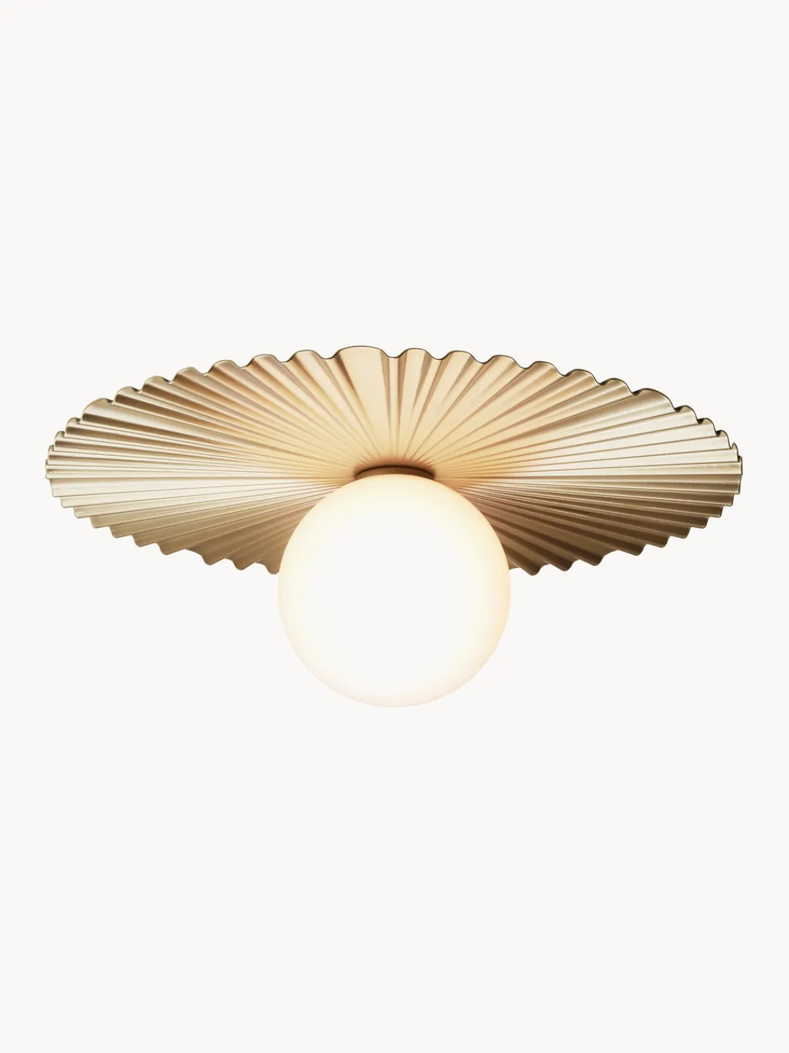 Plafones|Lámparas De Techo>Nuura Plafón Liila Muuse Dorado, blanco