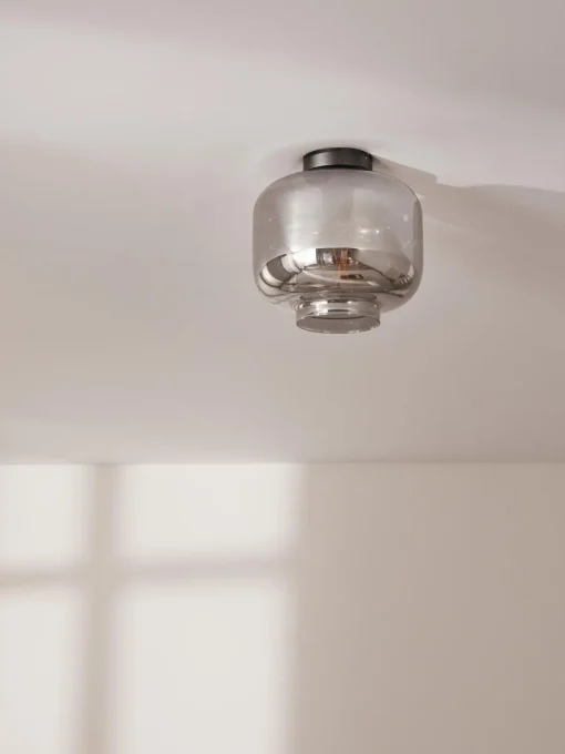 Plafones|Lámparas De Techo> Plafón pequeño de cristal Vaso