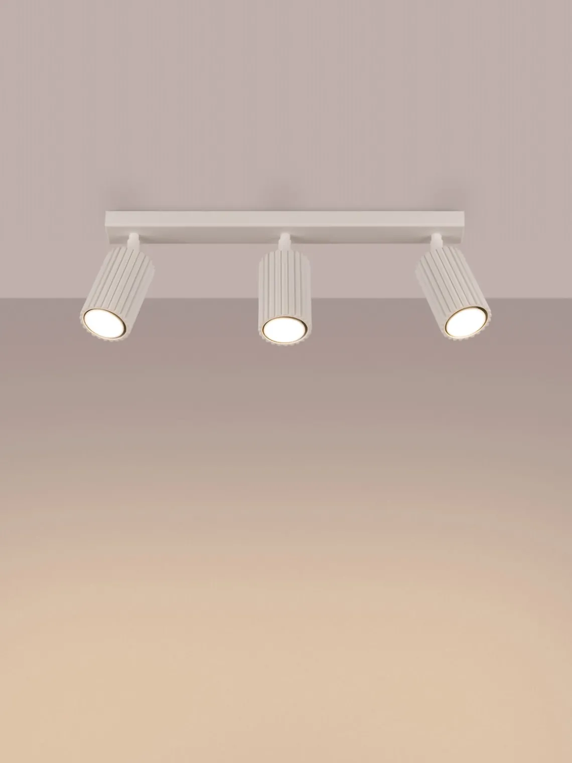 Plafones|Lámparas De Techo> Plafoniera LED Gleam Blanco Off White