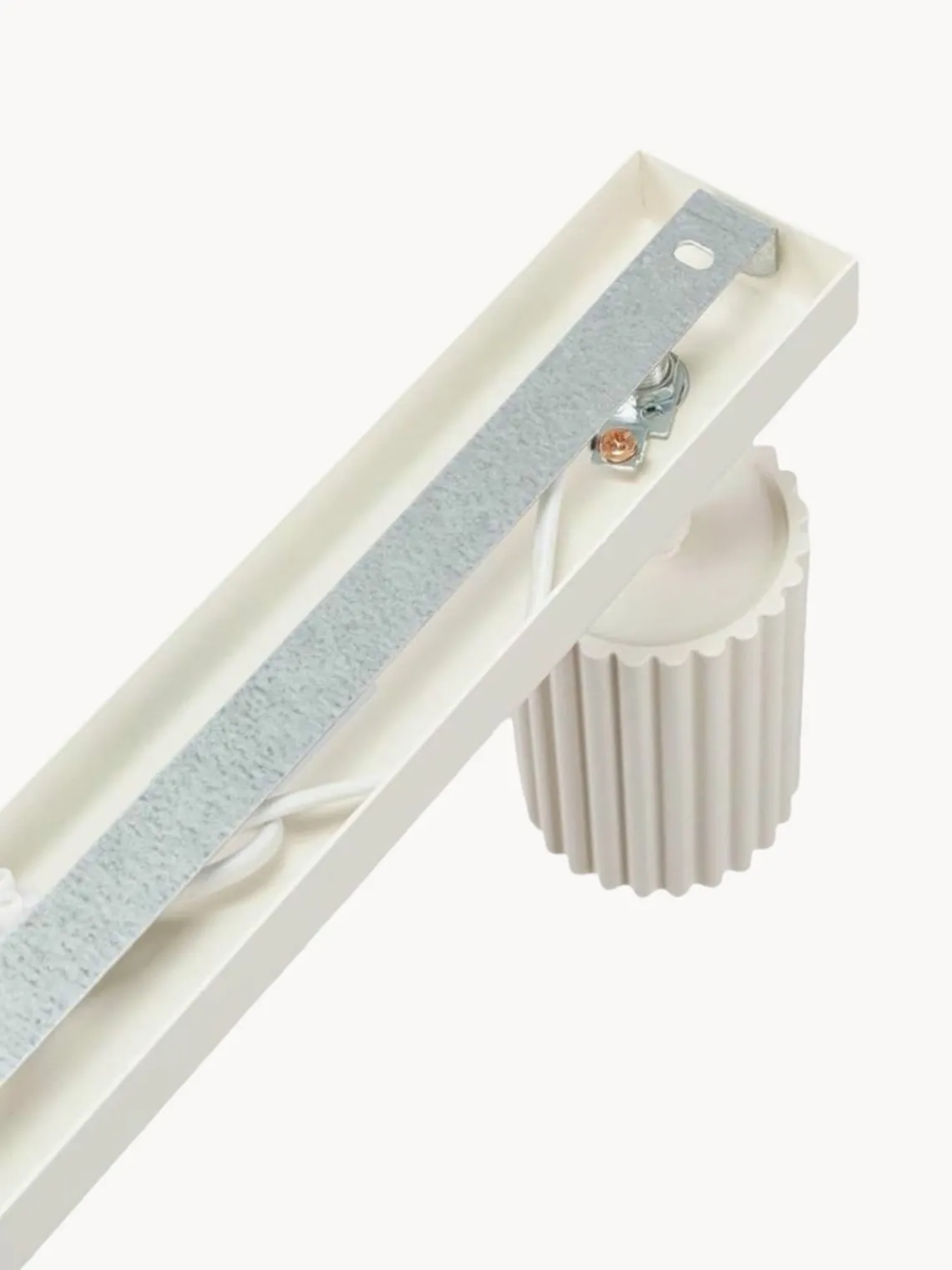 Plafones|Lámparas De Techo> Plafoniera LED Gleam Blanco Off White