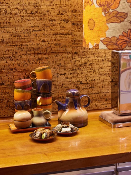 Tazas Y Mugs|Vajillas Completas>HKLIVING Platitos artesanales 70's, 4 uds.