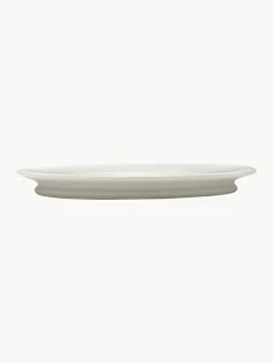 Tazas Y Mugs|Vajillas Completas></noscript>SERAX Platitos de porcelana con esmalte reactivo Dune, 2 uds. Blanco