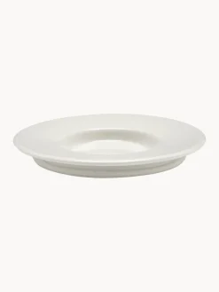 Tazas De Espresso|Vajillas Completas>SERAX Platitos de porcelana Dune, 2 uds. Blanco