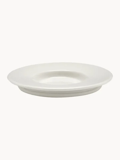 Tazas De Espresso|Vajillas Completas>SERAX Platitos de porcelana Dune, 2 uds. Blanco