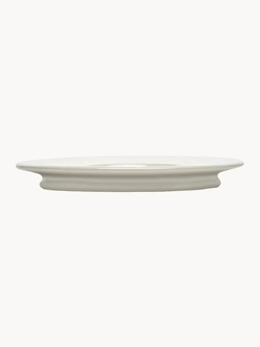 Tazas De Espresso|Vajillas Completas>SERAX Platitos de porcelana Dune, 2 uds. Blanco