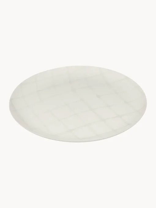 Vajillas Completas|Menaje De Mesa>SERAX Plato de porcelana con esmalte reactivo Zuma, 2 uds. Blanco, gris claro, brillante