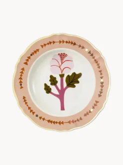 Best Plato hondo artesanal de porcelana Rose Platos Hondos|Vajillas Completas