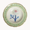 Best Plato hondo artesanal de porcelana Hibiscus Platos Hondos|Vajillas Completas