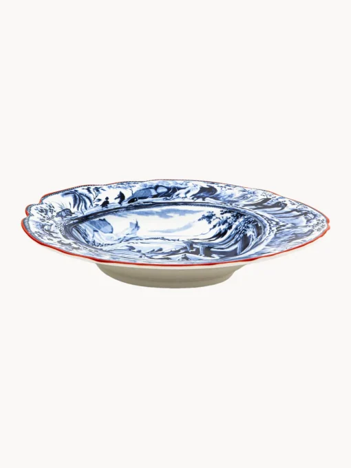 Clearance Plato hondo de porcelana Classic On Acid Platos Hondos|Vajillas Completas