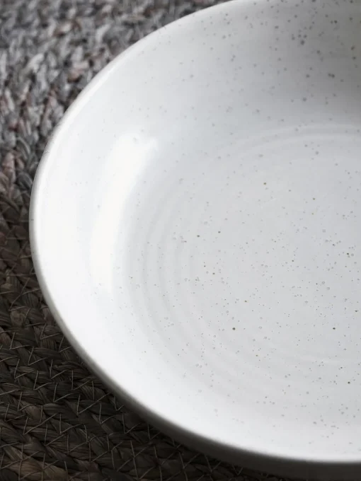 Platos Hondos|Vajillas Completas>House Doctor Plato hondo Pion Blanco Off White jaspeado