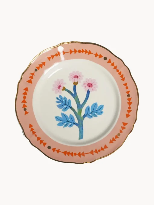 Platos Llanos|Vajillas Completas>Bitossi Home Plato llano artesanal de porcelana Primrose