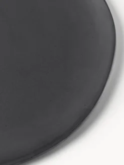 Platos Llanos|Vajillas Completas></noscript>Ferm Living Plato llano de cerámica Flow Negro