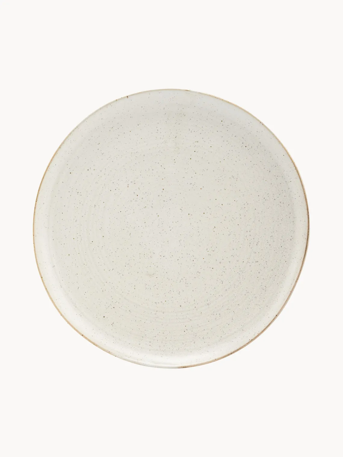 Platos Llanos|Vajillas Completas>House Doctor Plato llano Pion Blanco Off White jaspeado