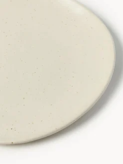 Platos De Postre|Vajillas Completas></noscript>Ferm Living Plato pastel de cerámica Flow Blanco Off White jaspeado