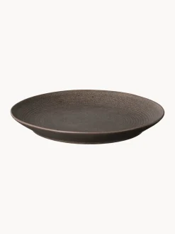 Platos De Postre|Vajillas Completas>blomus Plato postre artesanal Kumi Marrón oscuro