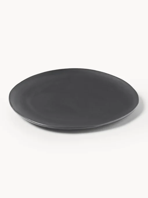 Platos De Postre|Vajillas Completas>Ferm Living Plato postre de cerámica Flow Negro