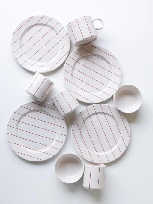 Online Plato postre de porcelana Fine Bone China Pyjama Platos De Postre|Vajillas Completas