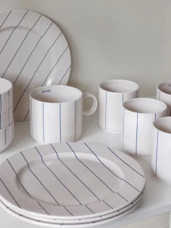 Online Plato postre de porcelana Fine Bone China Pyjama Platos De Postre|Vajillas Completas