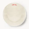 Platos De Postre|Vajillas Completas>Anna + Nina Plato postre pintado a mano I Love You